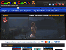 Tablet Screenshot of camelotgames.net